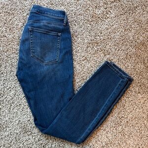LOFT Dark Blue Skinny Jeans
